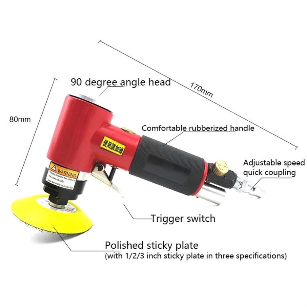 Pneumatic Sandpaper Machine Car Polishing Machine With Vacuum Sand, Pneumatic Sandpaper - laboratorydeal