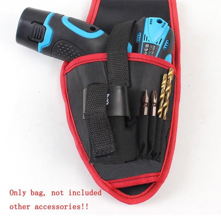 Portable Cordless Drill Holder Drill Cordless Screwdriver Waist Power Tool Bag Drill Waist Tool Belt Bag - laboratorydeal