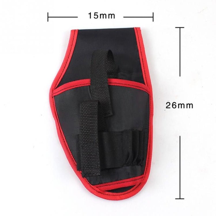 Portable Cordless Drill Holder Drill Cordless Screwdriver Waist Power Tool Bag Drill Waist Tool Belt Bag - laboratorydeal