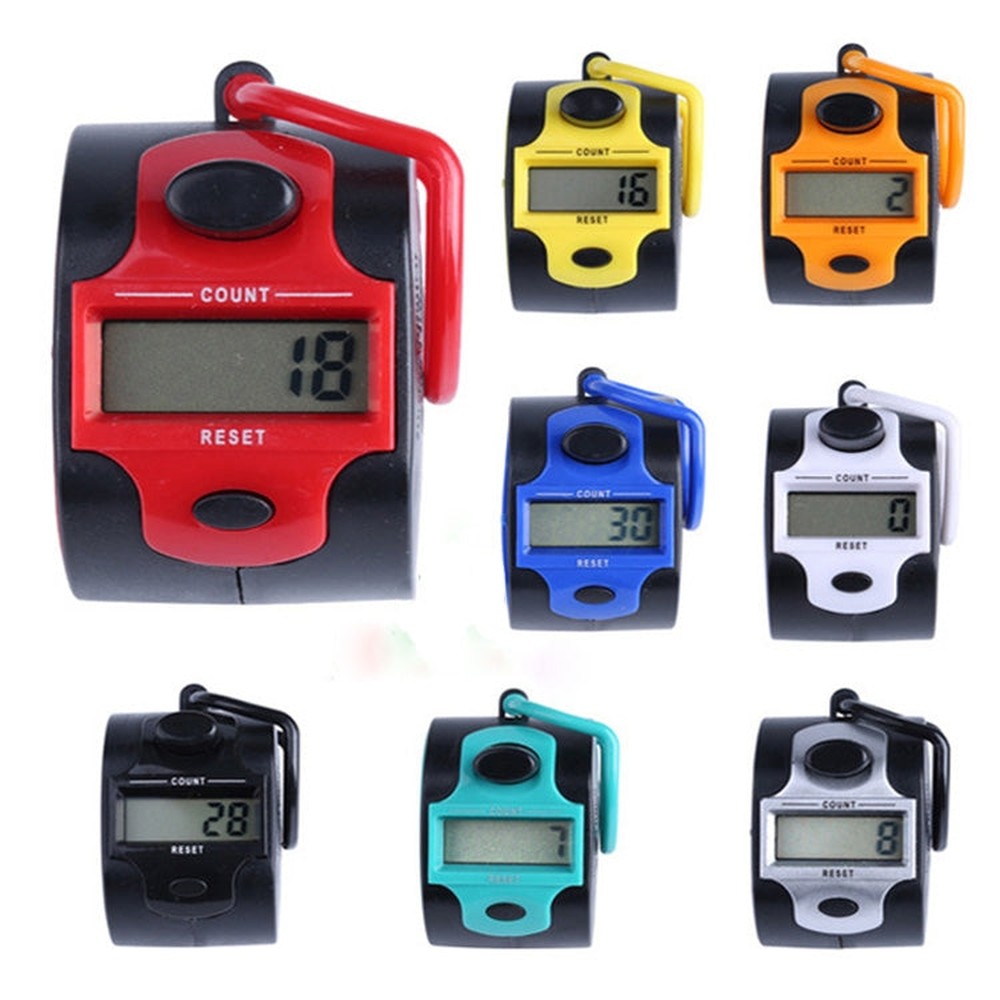 Portable Five-digit Manual Press Electronic Counter, Press Electronic Counter