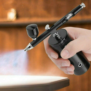 Portable Rechargeable Mini Electric Small Airbrush Air Pump Set Color Painting Tool For Painting, Airbrush Air Pump - laboratorydeal