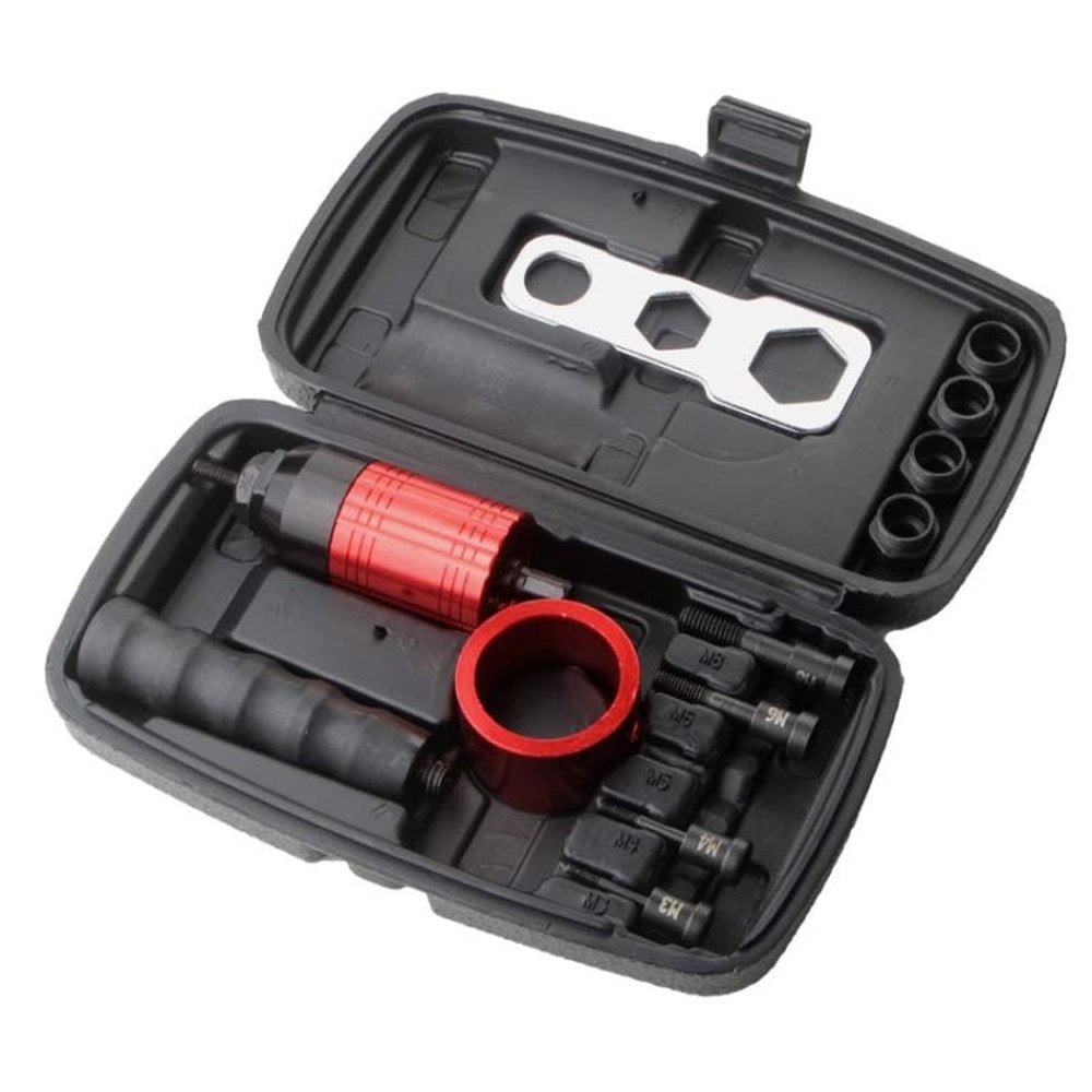 Ram Conversion Head Clutch Type Manual Riveting Accessories Combination, 8pcs/set - laboratorydeal