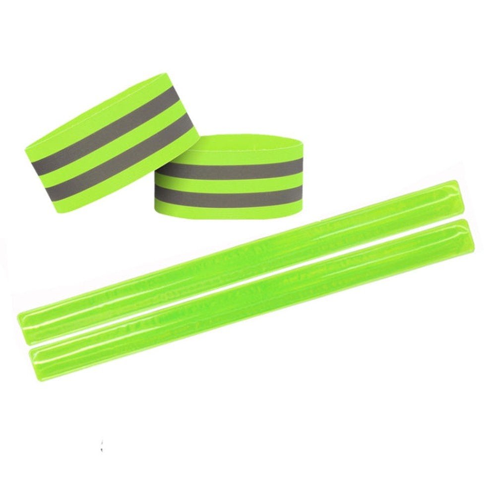 Reflective Elastic Band Suit Night Running Construction Site Traffic Safety Reflective Equipment,Style:, 1 Strap+2 Arm Strap+Storage Bag, 1 Strap+4 Arm Strap+Storage Bag, 1 Belt+4 Arm Strap+2 Snap Circle+ Storage Bag, 1 Belt+4 Arm Strap����������������... - laboratorydeal