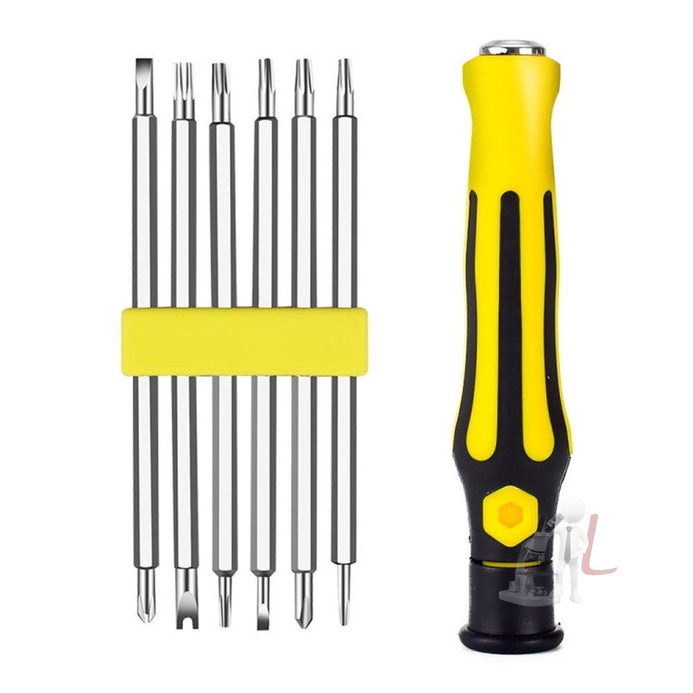 Repair Tool Screw Batch Multi - Use Screw Knife Set, 6 In 1 90mm, 6 In 1 80mm, 6 In 1 75mm - laboratorydeal