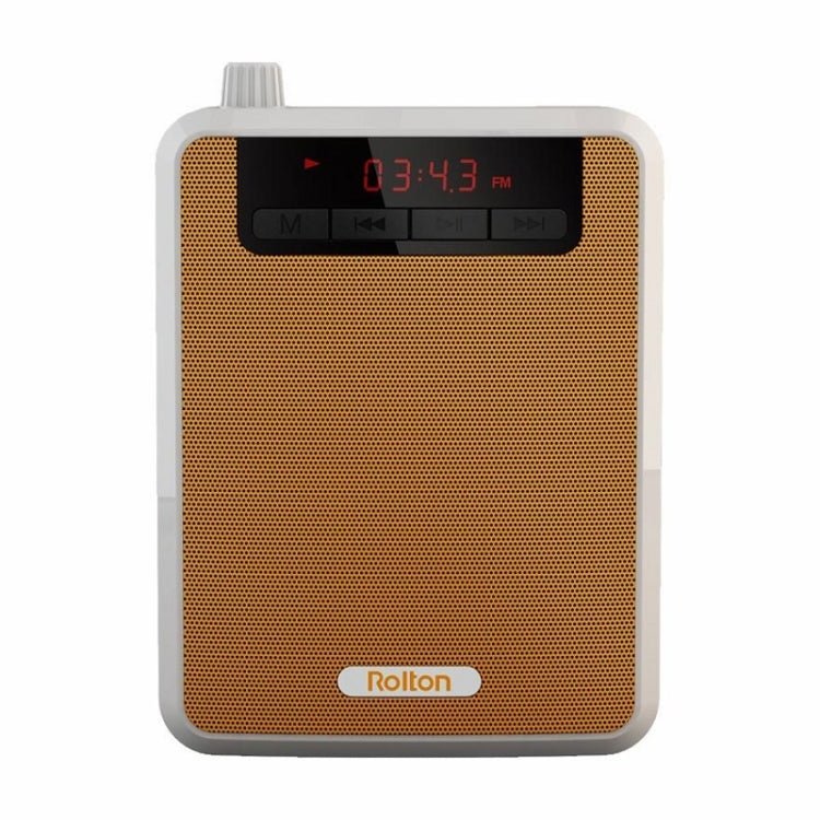 Rolton K300 Portable Voice Amplifier Supports FM Radio/MP3, Purple, Green, Black, Orange - laboratorydeal