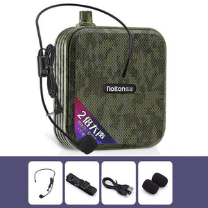 Rolton K600 7.4V Bluetooth Audio Speaker Megaphone Voice Amplifier Without Transmitter, Without Transmitter - laboratorydeal