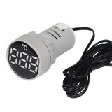 SINOTIMER -20-199 Degrees Celsius Small Temperature Display Indicator, ST16C-01 Red, ST16C-02 White, ST16C-03 Blue, ST16C-04 Green, ST16C-05 Yellow