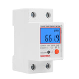 SINOTIMER DDS6619-012 Backlight Display Household Single-phase Rail Energy Meter 5-80A, DDS6619-012