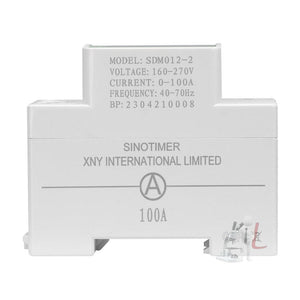 SINOTIMER DIN Rail AC Digital Display Current Voltage Power Electricity Multi-Function Tester, SDM012-2, SDM012-1, SDM012-RS485