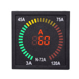 SINOTIMER N-72A AC Current Signal Indicator Square Turntable LED Digital Ammeter, N-72A