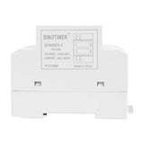 SINOTIMER SDM003-F 4 Digits Display DIN-Rail Single Phase AC Dual Display Voltage And Current Meter, SDM003-F