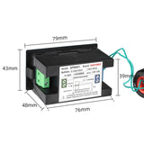 SINOTIMER SPM001 AC LED Digital Voltmeter Frequency Factors Meter Power Monitor, AC80-300V 100A, AC200-450V 100A