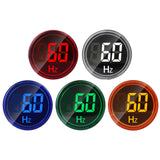 SINOTIMER ST16HZ 20-75Hz AC Frequency 22mm Round Opening LED Digital Signal Indicator Light, ST16HZ