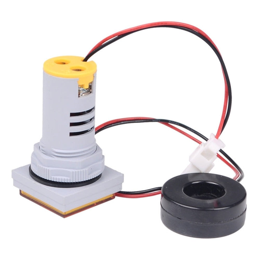 SINOTIMER ST17VAH 3 In 1 Square LED Digital Display AC Voltage Current Frequency Indicator 60-500V 0-100A 20-75Hz, ST17VAH