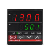 SINOTIMER XY501 Short Shell Intelligent PID Temperature Control Instrument Heating Refrigeration Relay SSR Solid State Output, XY501