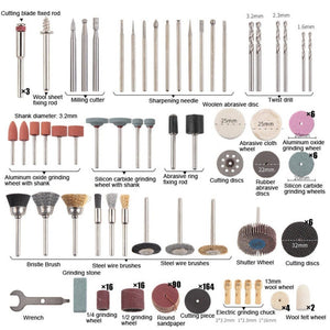 SKU01689 Polishing Electric Grinder Accessory Set Electric Drill Carving Accessories, 365 PCS /Set SKU01689 - laboratorydeal