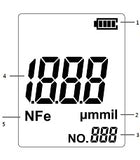 SNDWAY High-precision Car Paint Finish Coating Thickness Gauge Paint Measuring Instrument, SW6310A Standard Edition, SW6310B Upgrade Edition