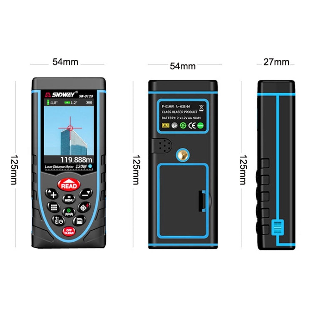 SNDWAY Outdoor Camera Laser Rangefinder, Style:, Photography + Dual Power, Photography + Dual Power + Bluetooth, Video + Image + Bluetooth + Drawing