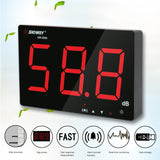 SNDWAY SW525B Wall-mounted DB Sound Level Meter Noise Tester with USB Data Storage Transfer & USB Communication, SW525B