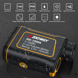 SNDWAY SW600A Handheld Outdoor Waterproof Telescope Range Finder Distance Measurer, 600m, 600m