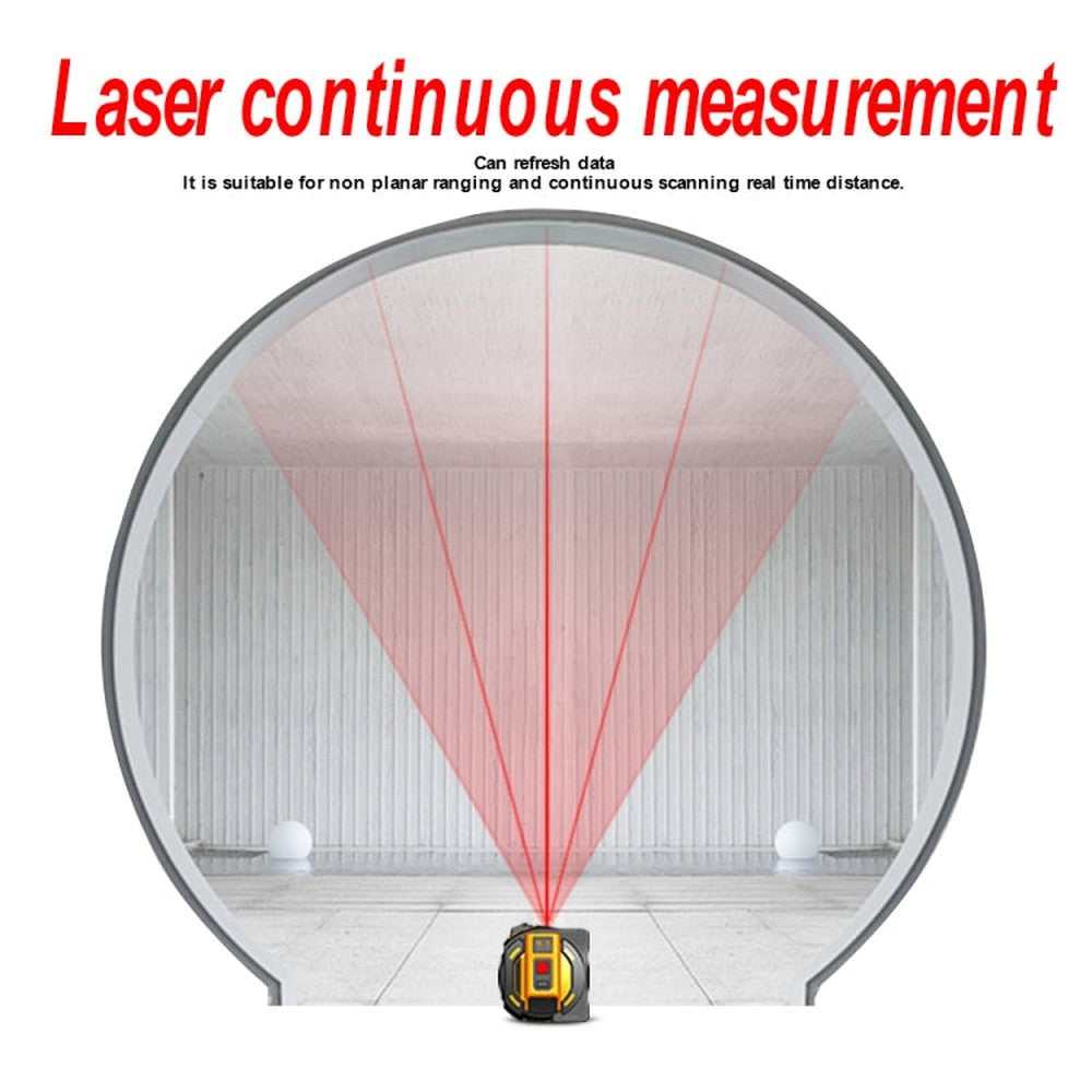 SNDWAY new Digital rangefinderLaser distance meter Tape multi function Self-Locking Hand Tool Device SW-TM40, SW-TM40