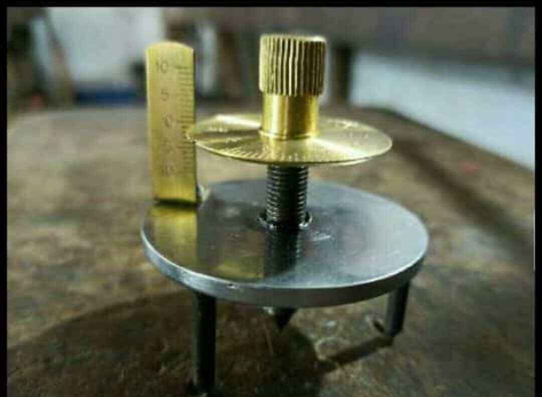 LABPRO SPHEROMETER DOUBLE Disc Brass 1/100mm