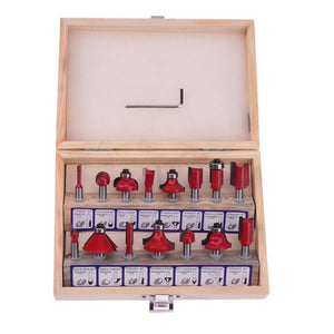 Shank Tungsten Carbide Router Bit Set Wood Cutter Tool Set Milling Wood Cutters Router Bit Set for Wood Tools, Cutter Tool Set - laboratorydeal