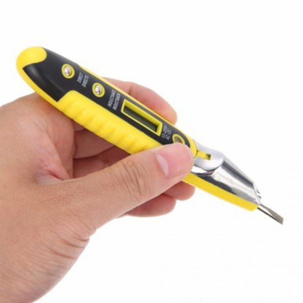Socket Wall AC Power Outlet Voltage Detector Sensor Tester Electric Test Pen LED Light Voltage Indicator, Electric Test Pen - laboratorydeal