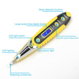 Socket Wall AC Power Outlet Voltage Detector Sensor Tester Electric Test Pen LED Light Voltage Indicator, Electric Test Pen