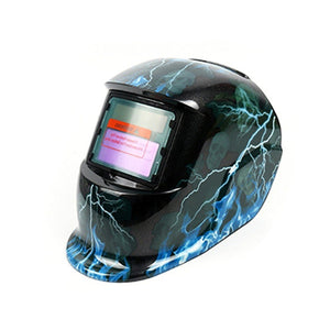 Solar Automatic Darkening Welding Mask Argon Arc Welding Helmet, Blue Eagle, Red Shaper, Lightning, Polish Eagle, Black Terminator, Red Pirate - laboratorydeal