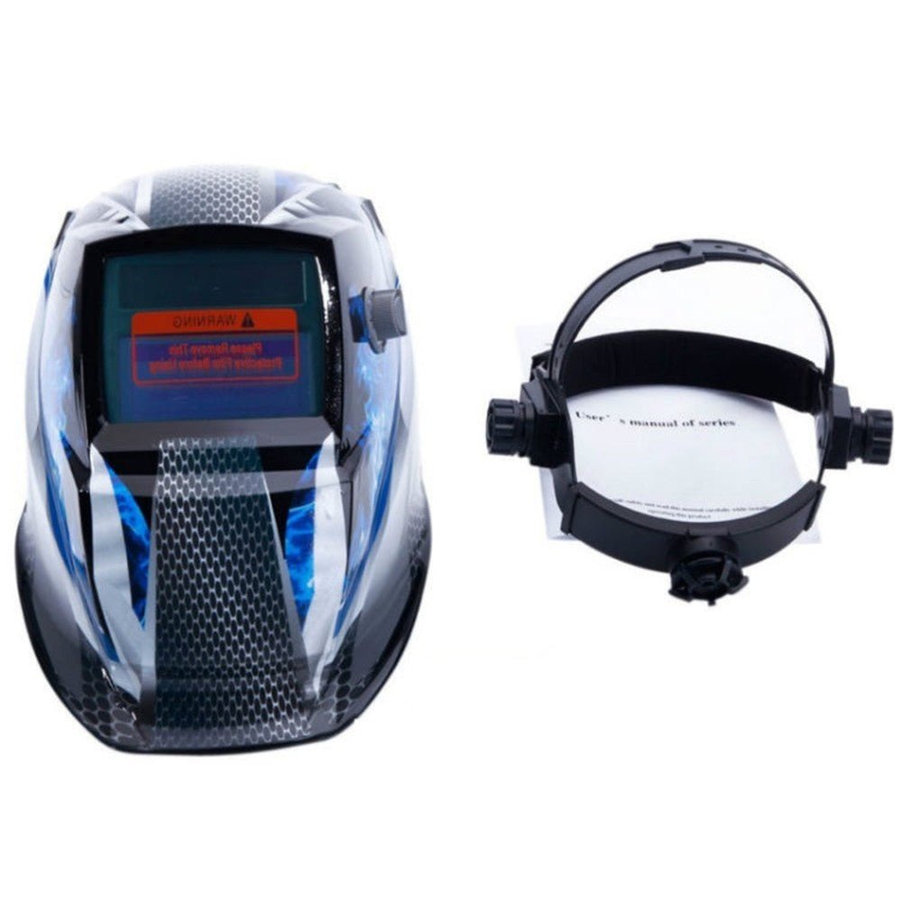 Solar Automatic Darkening Welding Mask Head - mounted Argon Arc Welding Hat Welder Special Light Helmet, Darkening Welding Mask - laboratorydeal