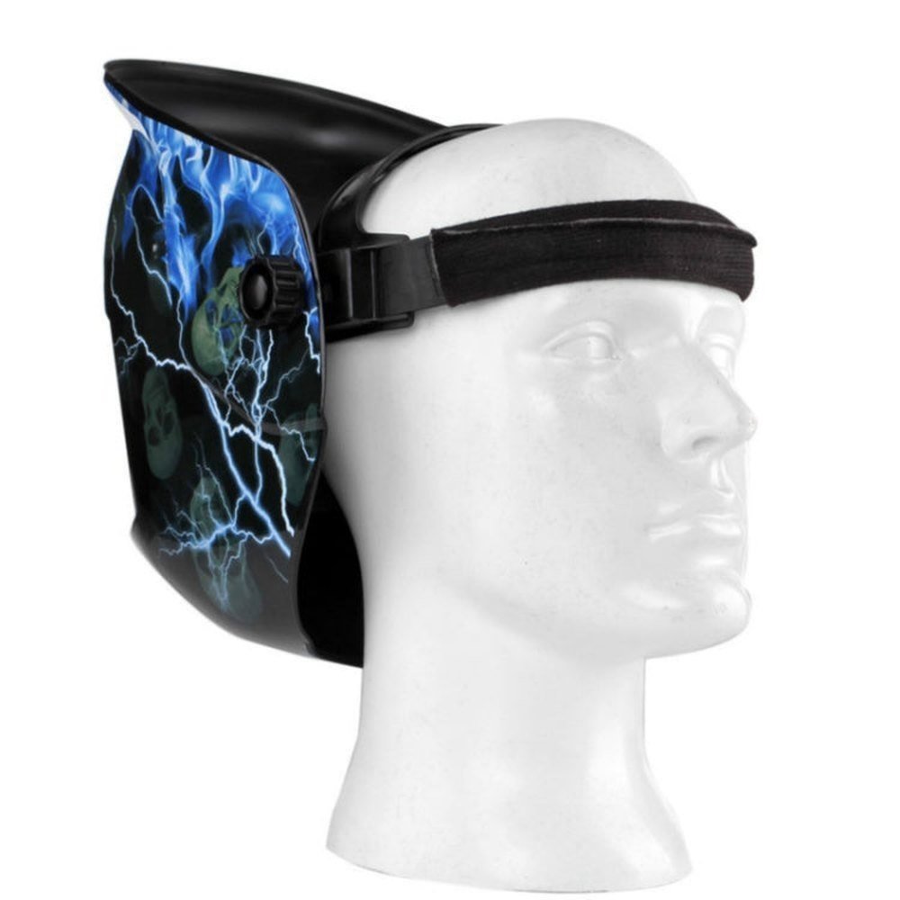 Solar Automatic Darkening Welding Mask Head - mounted Argon Arc Welding Hat Welder Special Light Helmet, Darkening Welding Mask - laboratorydeal