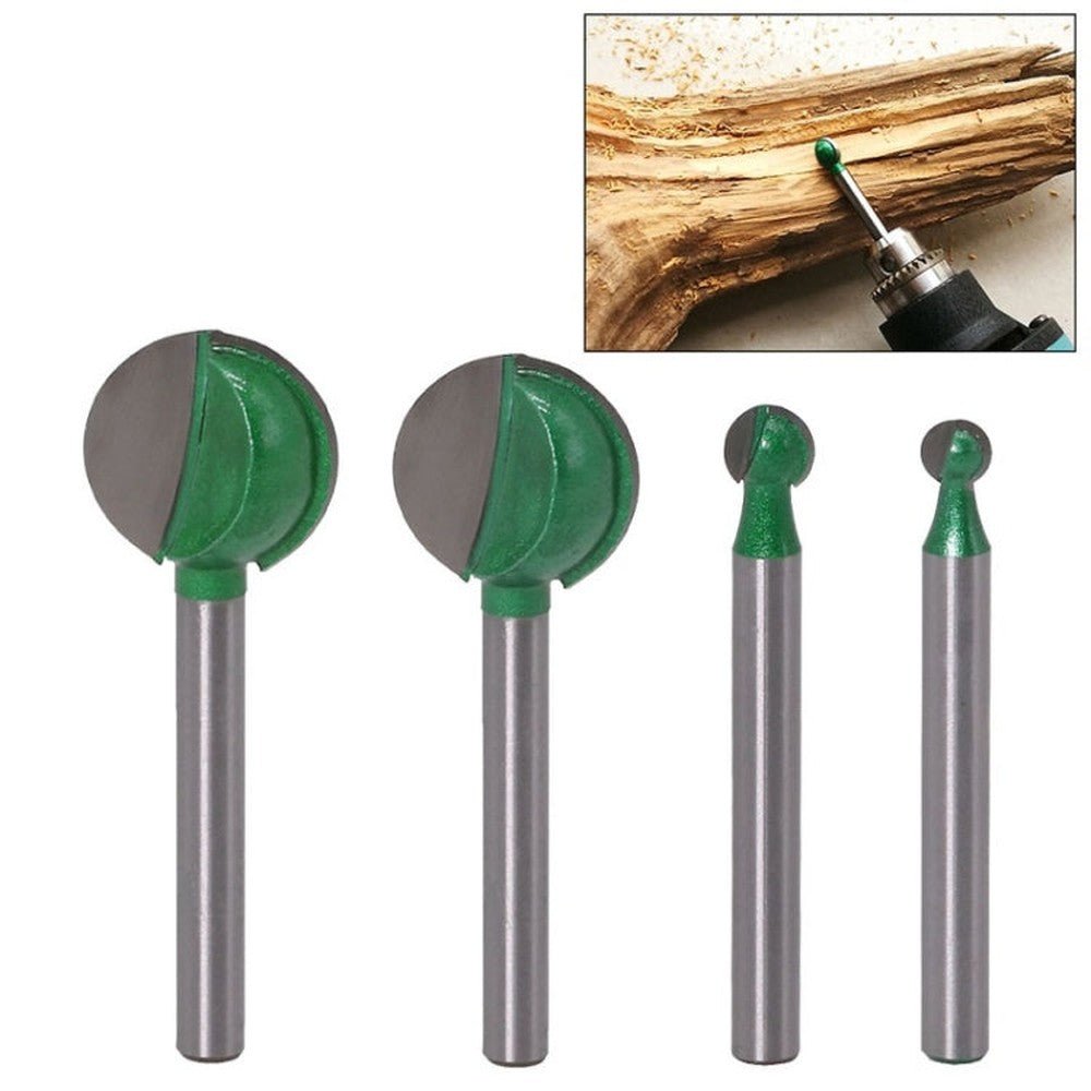 Spherical Carving Knife Woodworking Straight Handle Grinding Head, 4PCS/Set 6 Handles, 4PCS/Set 6 Handles Extended, 3 PCS/Set 3 Handle - laboratorydeal