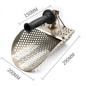 Stainless Steel Gold Panning Sand Shovel, Sand Shovel - laboratorydeal