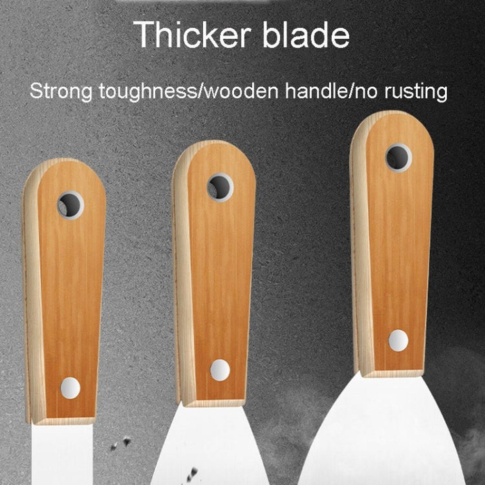 Stainless Steel Mirror Finish Putty Knife Trowel Cleaning Trowel Painting Tools, 4 inch, 6 inch - laboratorydeal