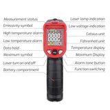 TASI Colorful Screen Infrared Thermometer,  -50-480 Degrees Celsius, TA601A
