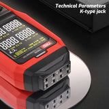 TASI Contact Temperature Meter K-Type Thermocouple Probe Thermometer, Style:, TA612A Single Channel, TA612B Dual Channels, TA612C 4 Channels