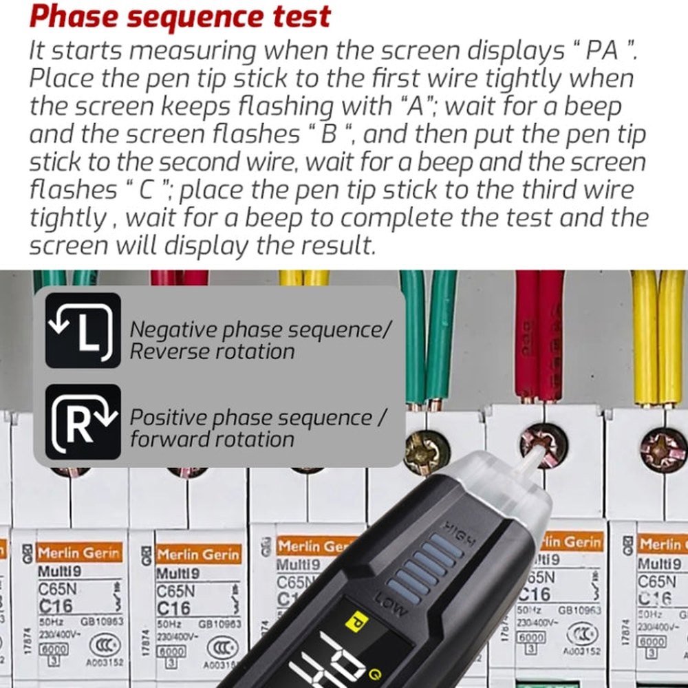 TASI TA13C Smart Pen Multimeter Digital High Precision Compact Portable Multimeter, TA13C