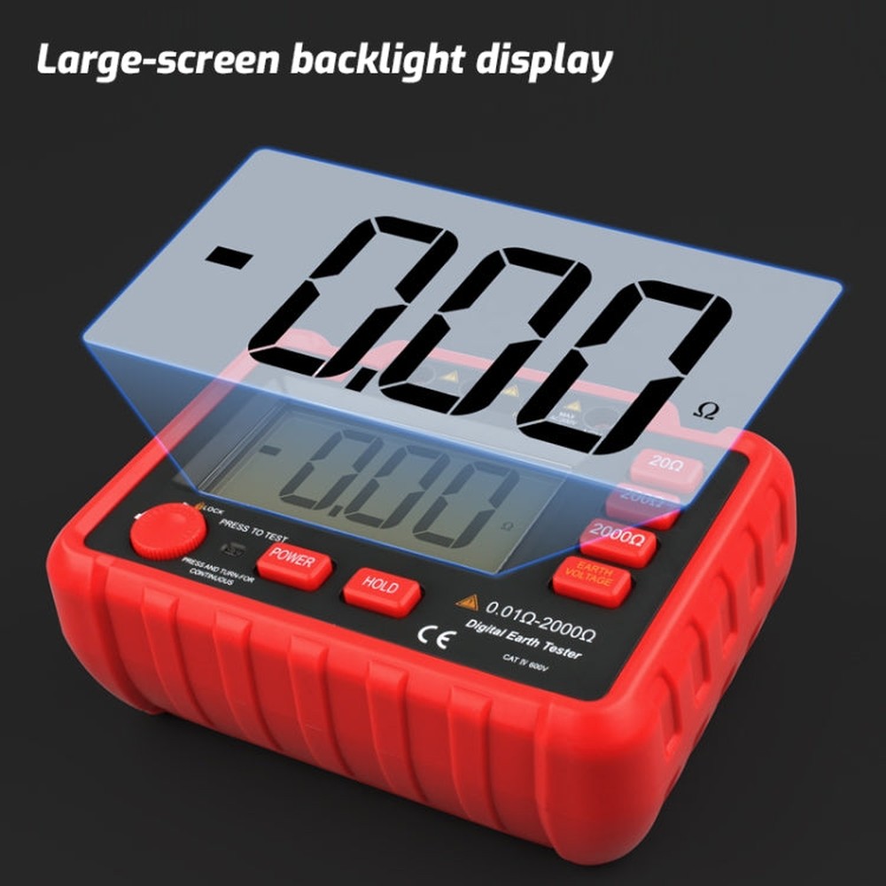 TASI TA8331A Ground Resistance Tester High Accuracy Digitally Ground Resistance Meter, TASI TA8331A