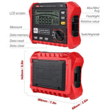 TASI TA862A Ground Resistor Tester Grounding Voltage Measurement High Precision Digital Resistance Meter, TA862A