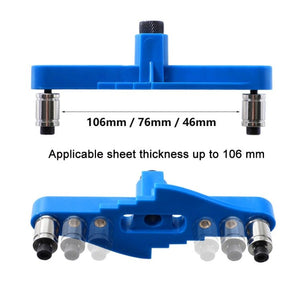 DIY Woodworking Hole Locator Self - Centering Marker, Blue Drill Bit, Orange, Orange Drill Bit - laboratorydeal