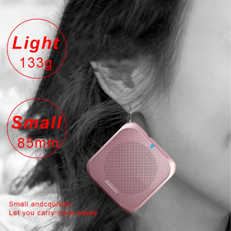 Rolton K400 Mini Audio Speaker Megaphone Voice Amplifier  Support FM Radio TF MP3, K400 laboratorydeal