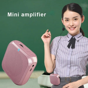 Rolton K400 Mini Audio Speaker Megaphone Voice Amplifier  Support FM Radio TF MP3, K400 laboratorydeal