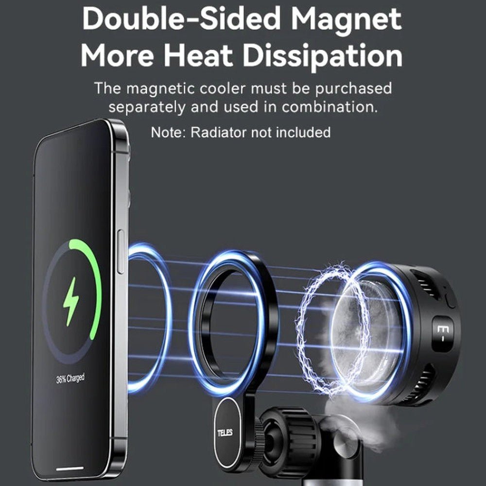 TELESIN P3 - DS - 01 Phone Video Live Streaming Magsafe Magnetic Mount, P3 - DS - 01 - laboratorydeal