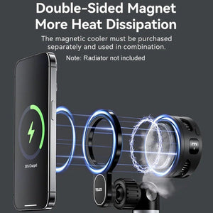 TELESIN P3 - DS - 01 Phone Video Live Streaming Magsafe Magnetic Mount, P3 - DS - 01 - laboratorydeal