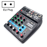 TEYUN A4 4-way Small Microphone Digital Mixer Live Recording Effector