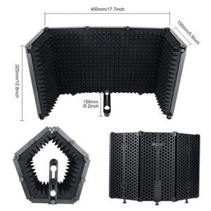 TEYUN S5 Microphone Soundproof Cover Windproof and Sound - absorbing Accessories, S5 - laboratorydeal