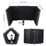TEYUN S5 Microphone Soundproof Cover Windproof and Sound-absorbing Accessories, S5