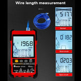 TOOLTOP 600m/1968ft Network Cable Length 2 in 1 Network Cable Finder Multimeter, ET618PRO