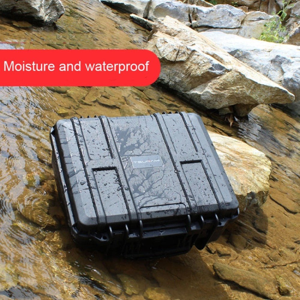 TSUNAMI Multifunctional Instrument Box Safety Protection Box Waterproof Plastic Hardware Tool Box, 19x12x8cm, 22x16x9cm, 27x20x12cm - laboratorydeal
